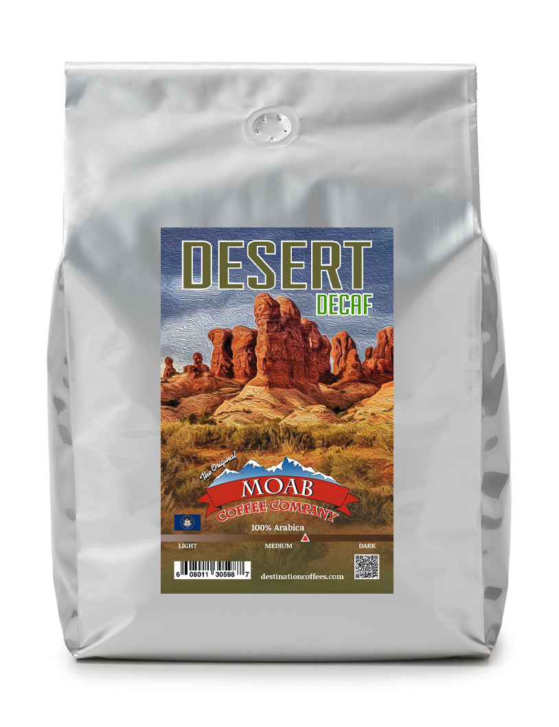 desert decaf moab coffee company five pound