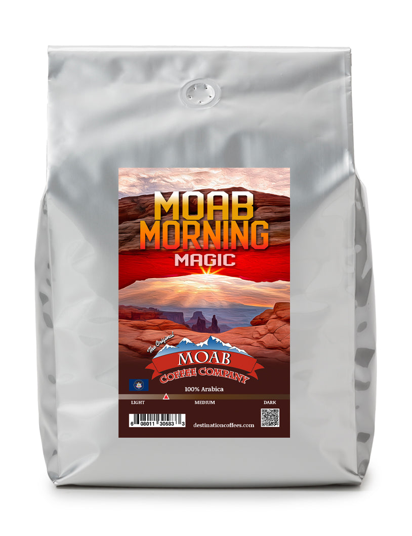 moab morning magic coffee five pound