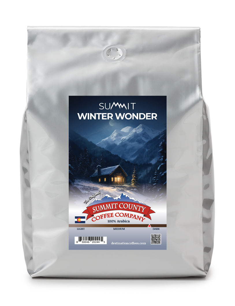 summit winter wonder summit county coffee company five pound